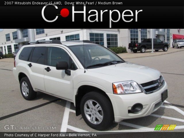 2007 Mitsubishi Endeavor LS AWD in Dover White Pearl