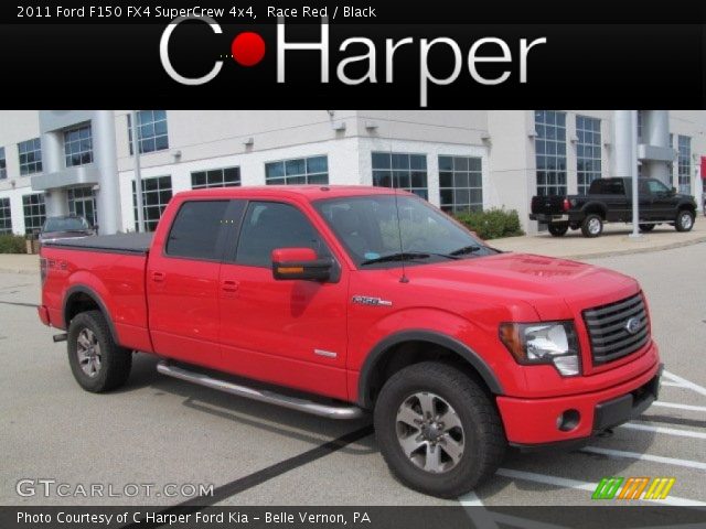 2011 Ford F150 FX4 SuperCrew 4x4 in Race Red