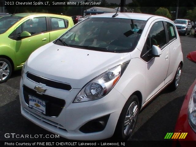2013 Chevrolet Spark LT in Summit White