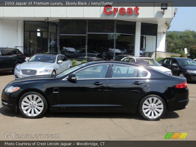 2009 Jaguar XF Premium Luxury in Ebony Black