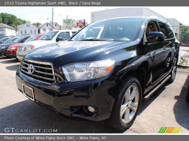 2010 Toyota Highlander Sport 4WD in Black