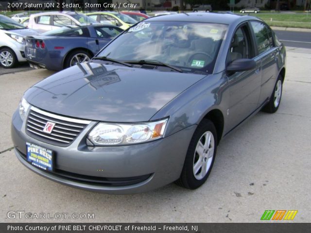 2007 Saturn ION 2 Sedan in Storm Gray