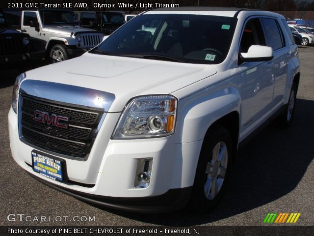 2011 GMC Terrain SLE AWD in Olympic White