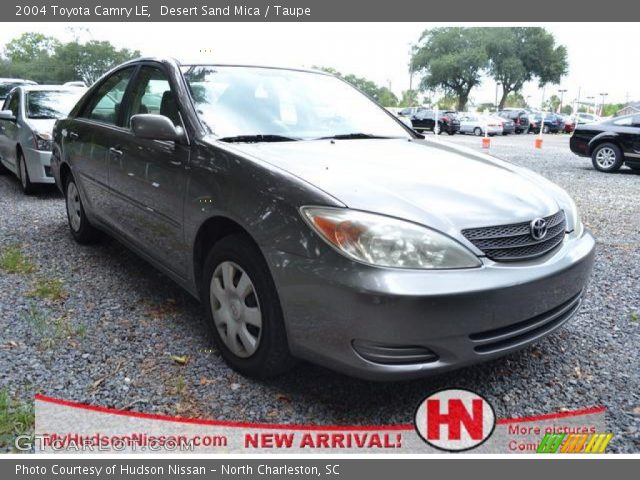 2004 Toyota Camry LE in Desert Sand Mica