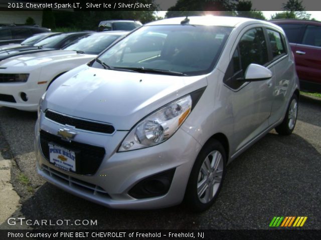 2013 Chevrolet Spark LT in Silver Ice