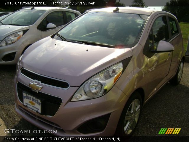 2013 Chevrolet Spark LS in Techno Pink
