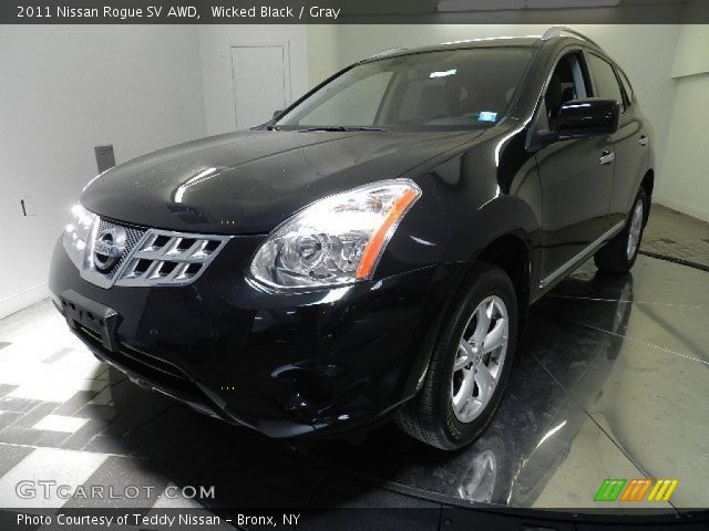 2011 Nissan Rogue SV AWD in Wicked Black