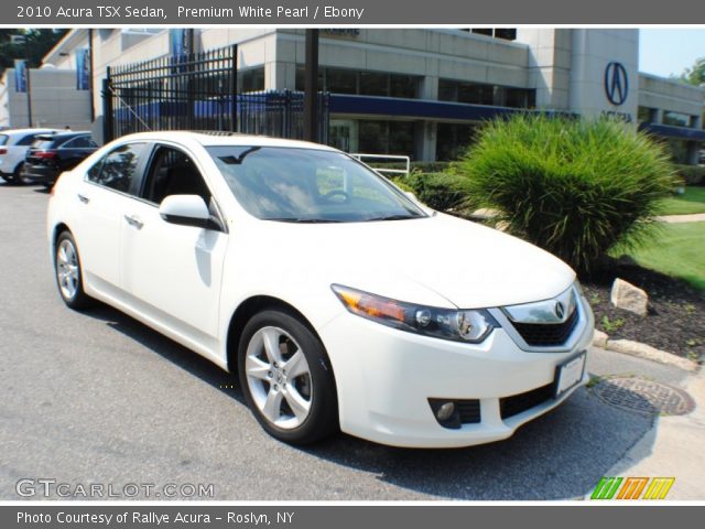 2010 Acura TSX Sedan in Premium White Pearl