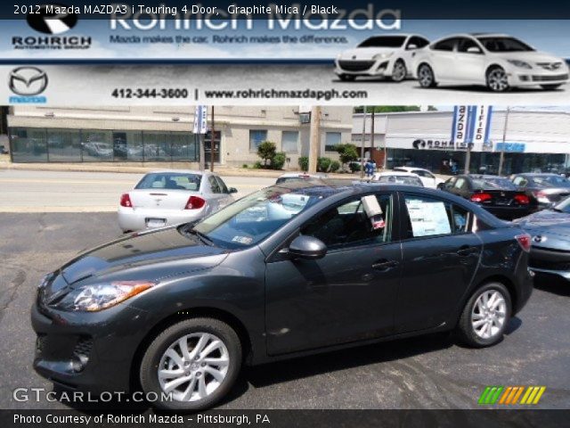 2012 Mazda MAZDA3 i Touring 4 Door in Graphite Mica