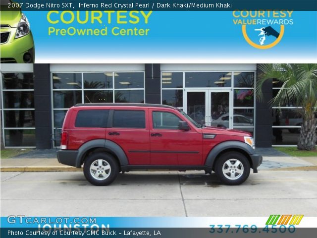 2007 Dodge Nitro SXT in Inferno Red Crystal Pearl