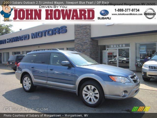 2009 Subaru Outback 2.5i Limited Wagon in Newport Blue Pearl