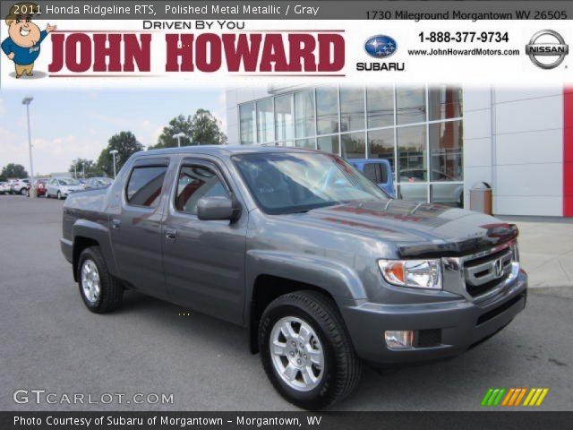 2011 Honda Ridgeline RTS in Polished Metal Metallic