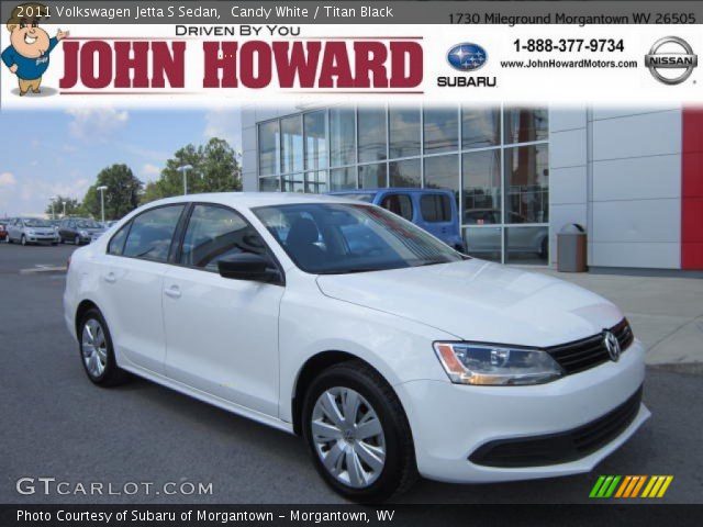 2011 Volkswagen Jetta S Sedan in Candy White