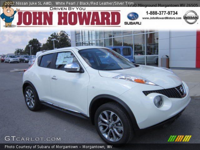 2012 Nissan Juke SL AWD in White Pearl