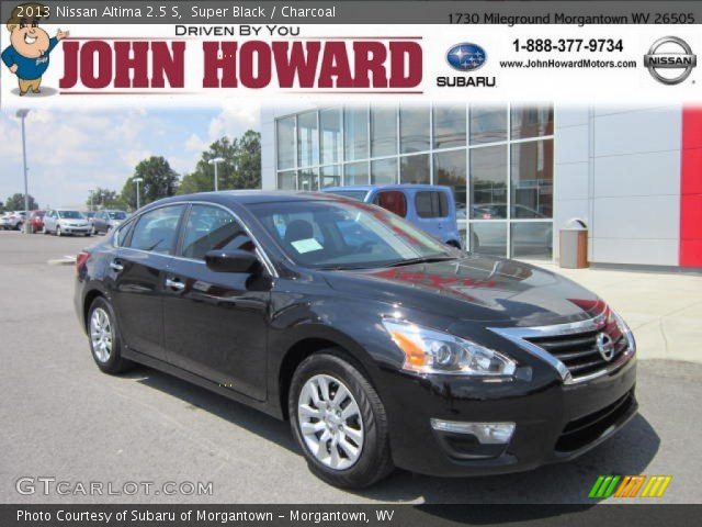 2013 Nissan Altima 2.5 S in Super Black