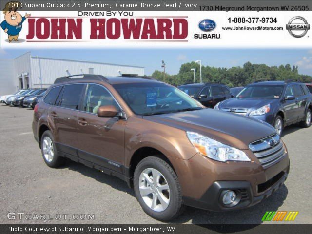 2013 Subaru Outback 2.5i Premium in Caramel Bronze Pearl