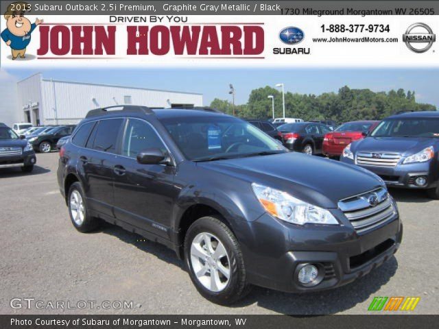 2013 Subaru Outback 2.5i Premium in Graphite Gray Metallic