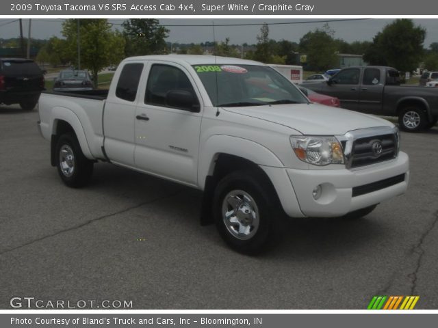 2009 Toyota Tacoma V6 SR5 Access Cab 4x4 in Super White