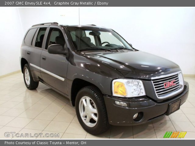 2007 GMC Envoy SLE 4x4 in Graphite Gray Metallic