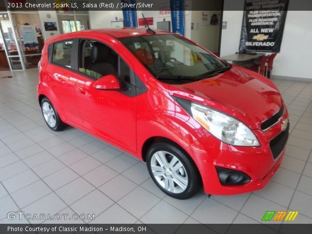 2013 Chevrolet Spark LS in Salsa (Red)