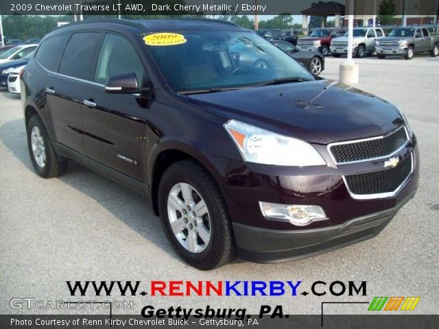 2009 Chevrolet Traverse LT AWD in Dark Cherry Metallic