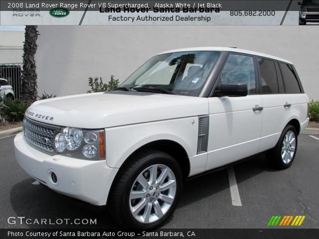 2008 Land Rover Range Rover V8 Supercharged in Alaska White