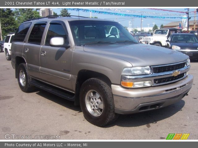 2001 Chevrolet Tahoe LT 4x4 in Light Pewter Metallic