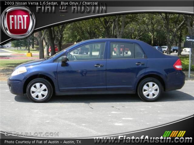 2009 Nissan Versa 1.6 Sedan in Blue Onyx