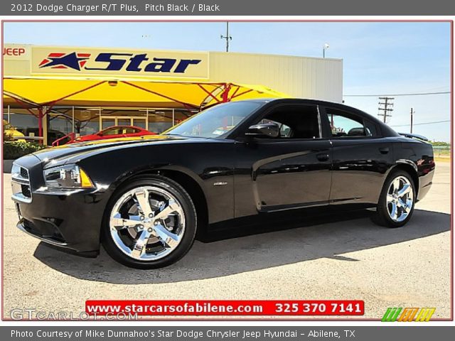 2012 Dodge Charger R/T Plus in Pitch Black