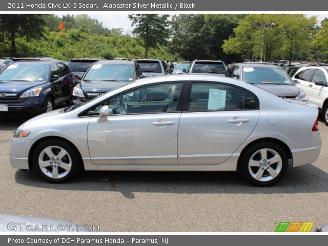 2011 Honda Civic LX-S Sedan in Alabaster Silver Metallic
