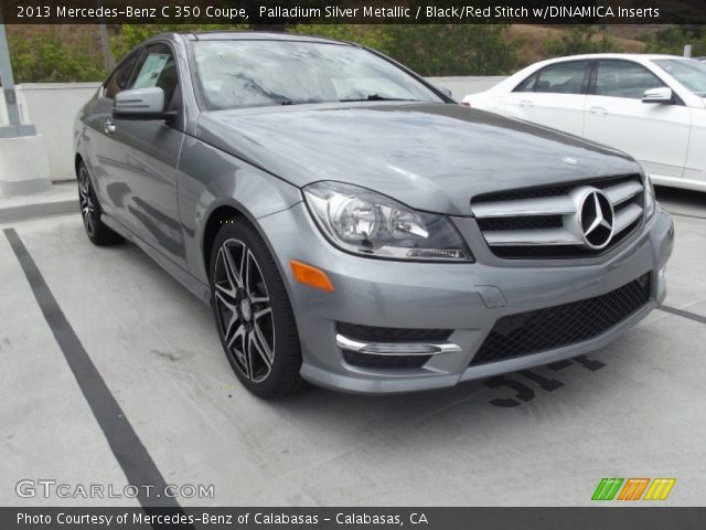 2013 Mercedes-Benz C 350 Coupe in Palladium Silver Metallic