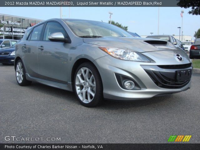 2012 Mazda MAZDA3 MAZDASPEED3 in Liquid Silver Metallic