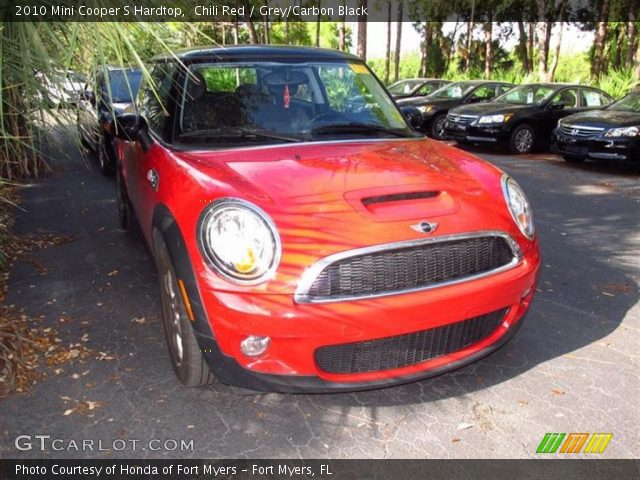 2010 Mini Cooper S Hardtop in Chili Red