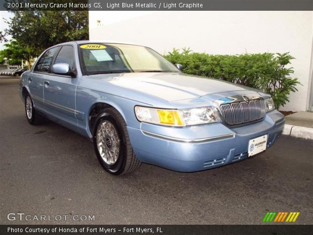 2001 Mercury Grand Marquis GS in Light Blue Metallic