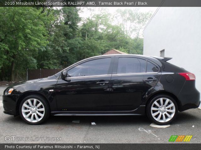 2010 Mitsubishi Lancer Sportback RALLIART AWD in Tarmac Black Pearl
