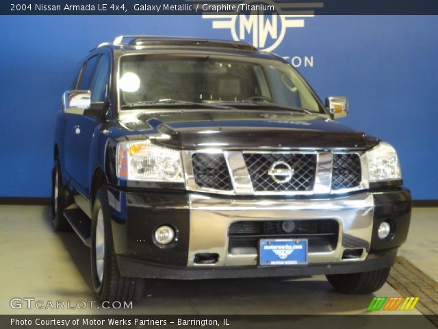 2004 Nissan Armada LE 4x4 in Galaxy Metallic