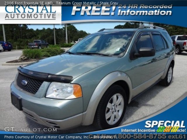 2006 Ford Freestyle SE AWD in Titanium Green Metallic