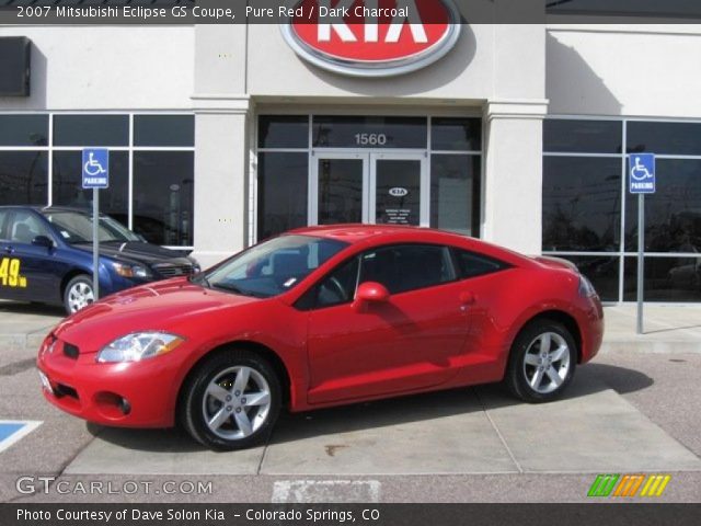 2007 Mitsubishi Eclipse GS Coupe in Pure Red