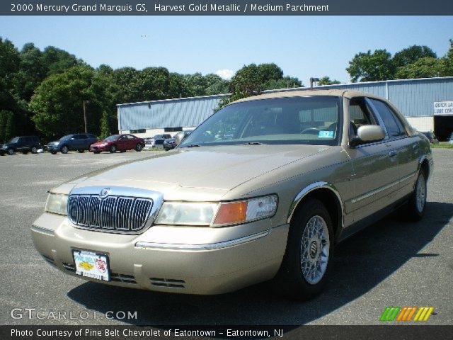 2000 Mercury Grand Marquis GS in Harvest Gold Metallic