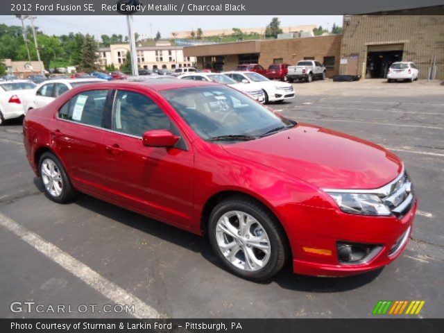 2012 Ford Fusion SE in Red Candy Metallic