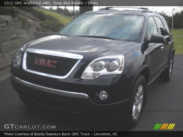 2012 GMC Acadia SLE AWD in Deep Blue Metallic