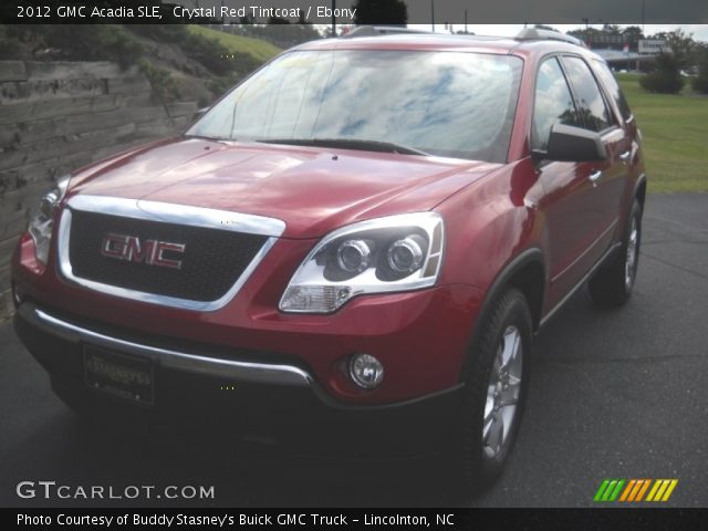 2012 GMC Acadia SLE in Crystal Red Tintcoat