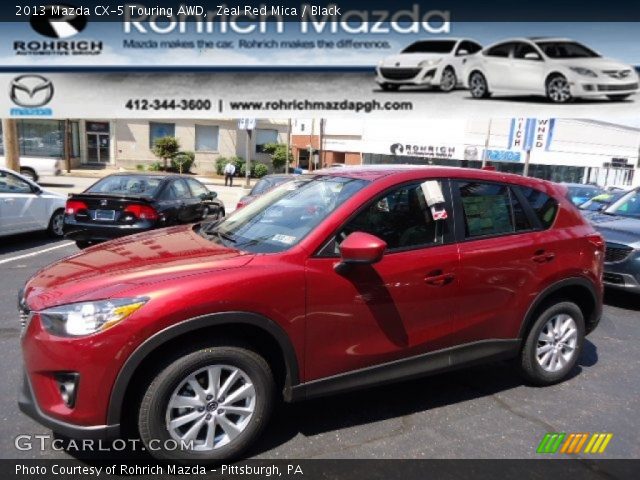 2013 Mazda CX-5 Touring AWD in Zeal Red Mica