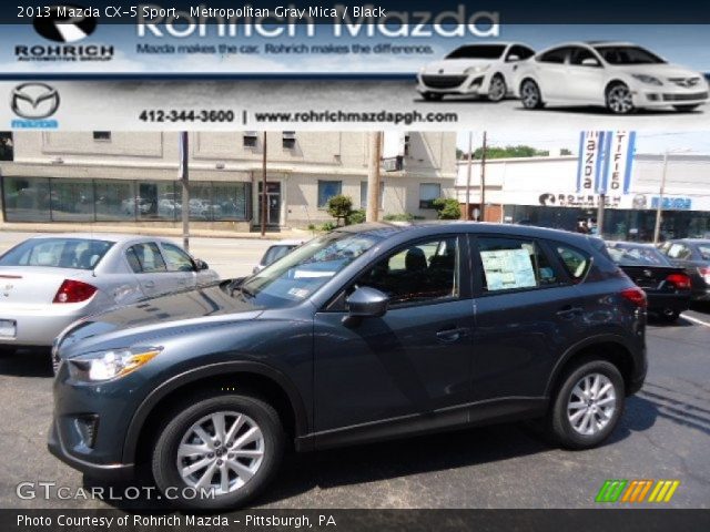 2013 Mazda CX-5 Sport in Metropolitan Gray Mica