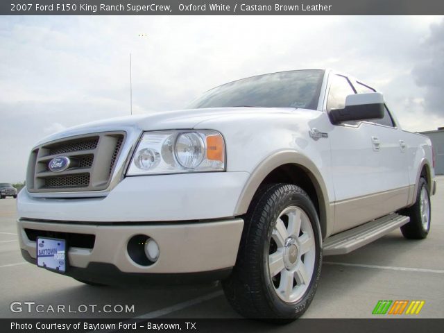 2007 Ford F150 King Ranch SuperCrew in Oxford White