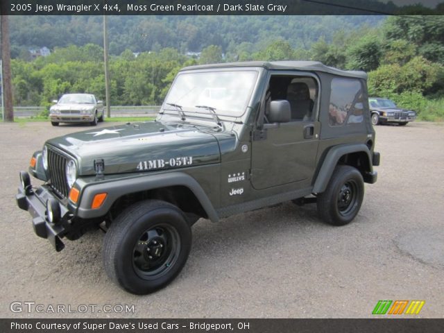 2005 Jeep Wrangler X 4x4 in Moss Green Pearlcoat