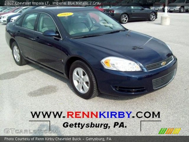2007 Chevrolet Impala LT in Imperial Blue Metallic