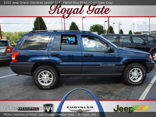 2003 Jeep Grand Cherokee Laredo 4x4 in Patriot Blue Pearl