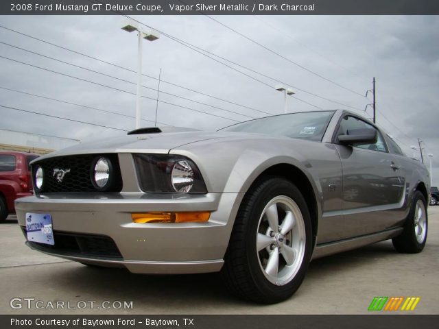 2008 Ford Mustang GT Deluxe Coupe in Vapor Silver Metallic