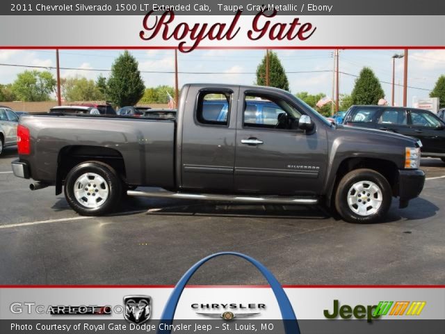 2011 Chevrolet Silverado 1500 LT Extended Cab in Taupe Gray Metallic